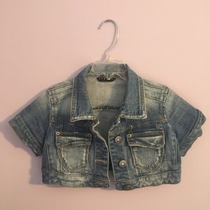 (M) Sisley Denim Top Jacket